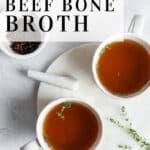 beef bone broth pinterest pin