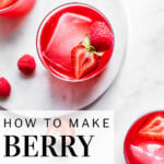 Pinterest Pin for Fruit Kvass