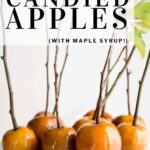pinterest pin how to make candied apples