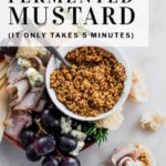 pinterest pin how to make fermented mustard