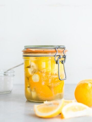 preserved lemons in a jar