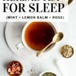 Sleepy Tea Pinterest Pin