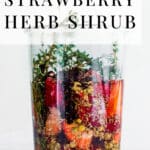 strawberry shrub pinterest pin