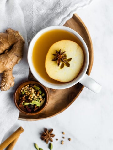 wassail with apple and star anise