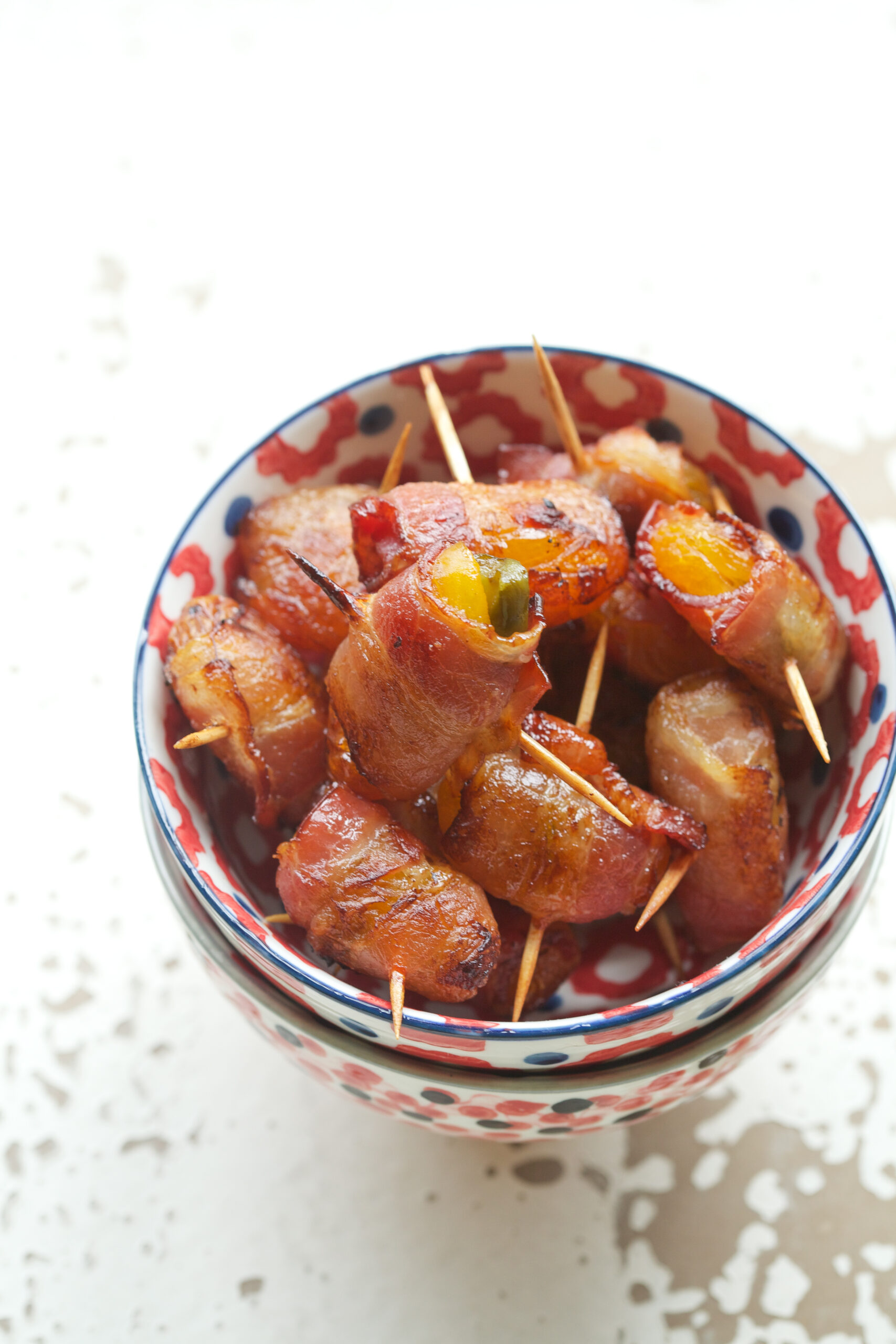 bacon wrapped dates 
